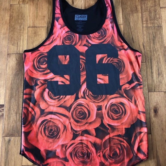 Men’s Roses Tank - Picture 3 of 5